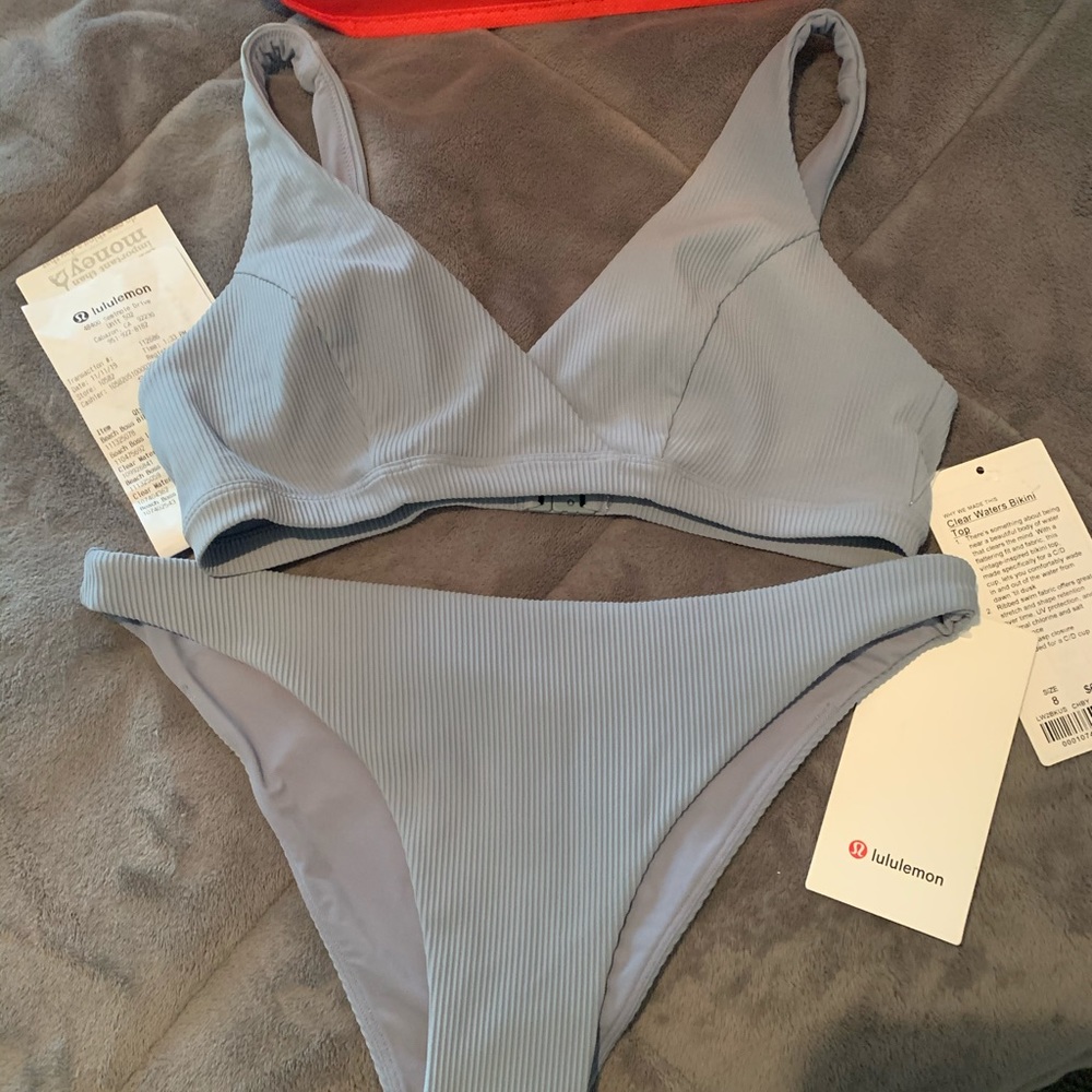 Lululemon clear waters bikini set